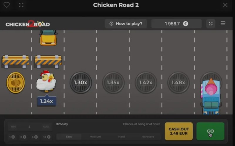 Détails du jeu Chicken Road 2.
